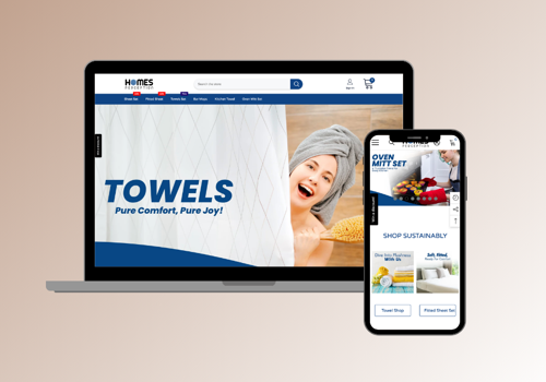 Web Development Package Example: Homes Perception Website Development