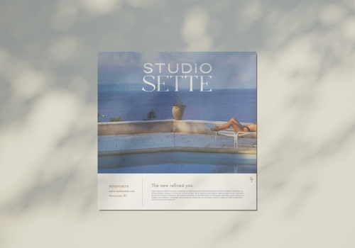 Graphic Design Package Example: Studio Sette