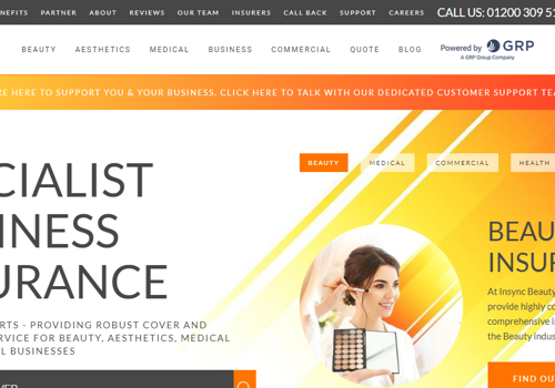 Pay Per Click Package Example: Insync Insurance Solutions Ltd