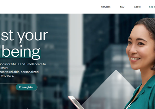 UX/UI Design Package Example: Vellis Neobank - new website