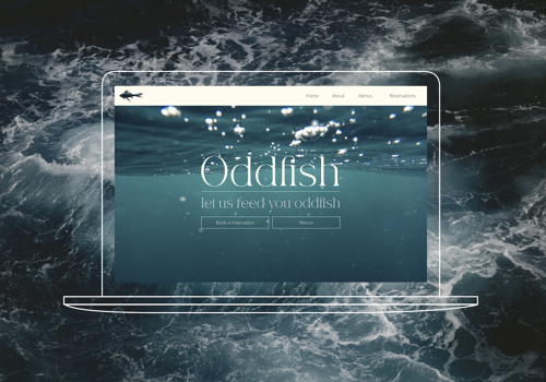 Branding Package Example: Oddfish Restaurant