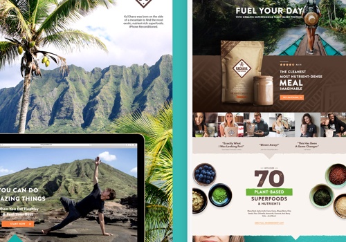 E-Commerce Development Package Example: E-Commerce - food store - Ka'Chava