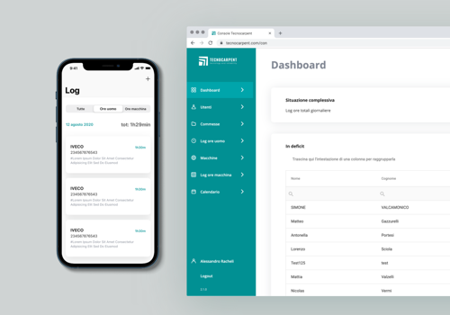 Mobile App Development Package Example: Tecnocarpent