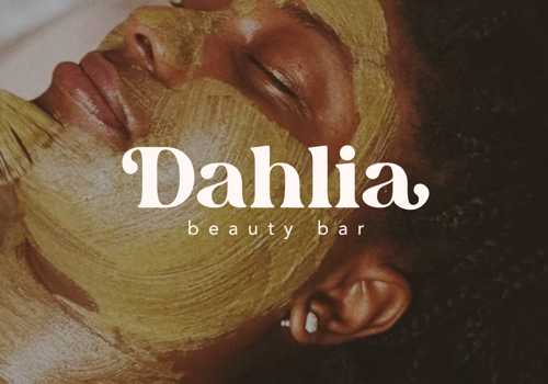 Branding Package Example: Dahlia Beauty Bar