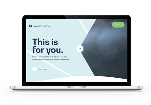 Web Development Package Example: valeriefoundation