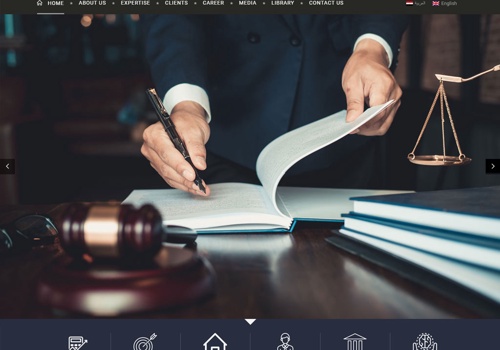 Search Engine Optimization Package Example: Law Firm Website