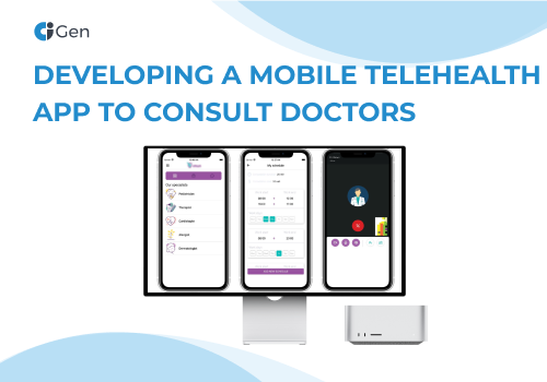 Mobile App Development Package Example: Mobile app development for e-consults with doctors