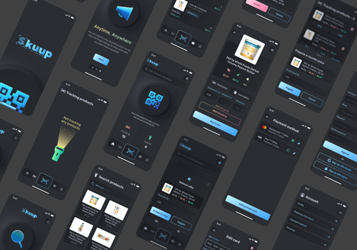 UX/UI Design Package Example: Scuup