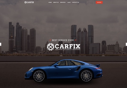 Web Development Package Example: Auto Repair Services Websites Development