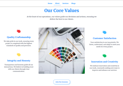 Web Development Package Example: Website Design and SEO for ProPeintre