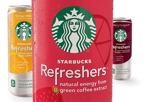 Branding Package Example: Refreshers: Beverage platform naming for Starbucks