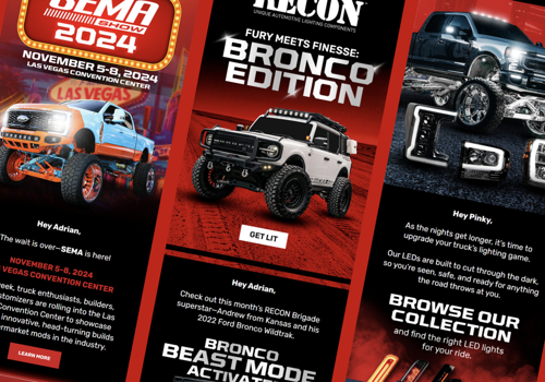 Email Marketing Package Example: Case Study: Automotive Brand