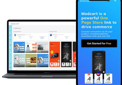 Custom Software Development Package Example: Modcart - Innovative Adtech Product