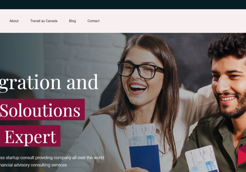 Search Engine Optimization Package Example: Canada Immigration