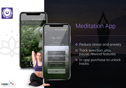 Mobile App Development Package Example: Meditation App
