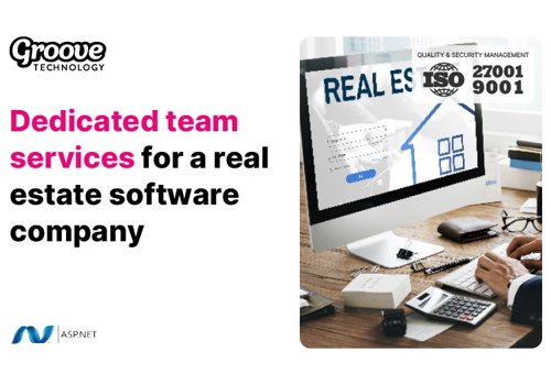 Custom Software Development Package Example: Dedicated team services for a real estate software