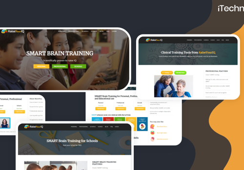 Web Development Package Example: RaiseYourIQ - Check Mental Capability