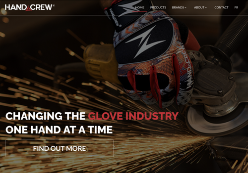 Web Development Package Example: HandCrew Gear