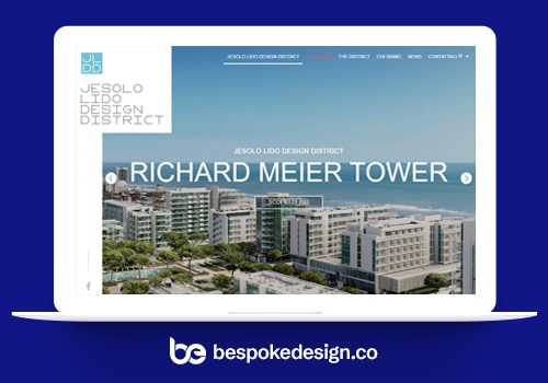 Web Design Package Example: Architecture and Infrastructure Project website
