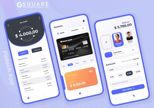 Mobile App Development Package Example: Fintech App