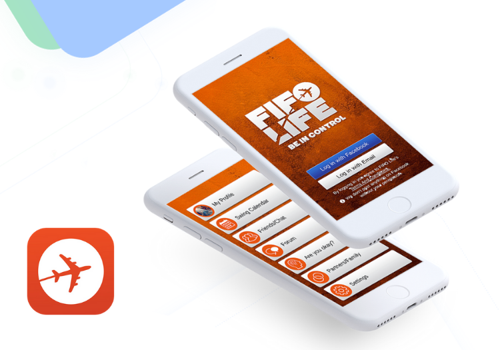 Mobile App Development Package Example: Mobile App Development & UX/UI Design for Fifo Lif