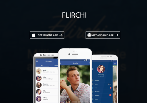Mobile App Development Package Example: Flirchi -Dating App (5M App Downloads) "Top Rated App"