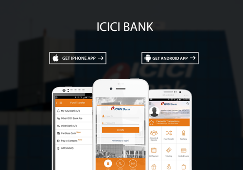 Mobile App Development Package Example: ICICI Mobile Banking - iMobile (5M App Downloads) "Top Rated App"