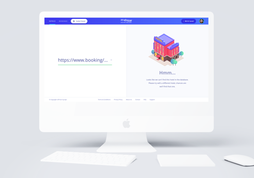 UX/UI Design Package Example: Booking tool