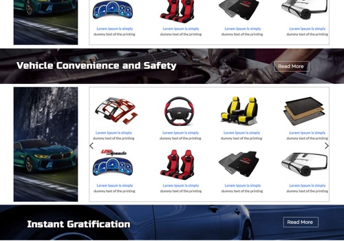 E-Commerce Development Package Example: Unleashed Wheels