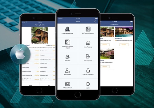 Mobile App Development Package Example: Landlord Property Care