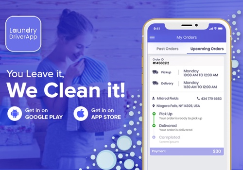 Mobile App Development Package Example: On-Demand Laundry App