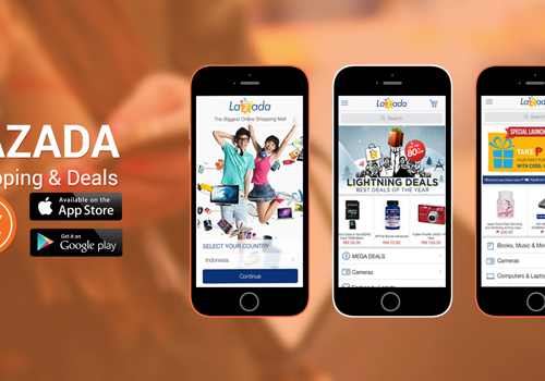 Mobile App Development Package Example: Lazada - Shopping & Deals