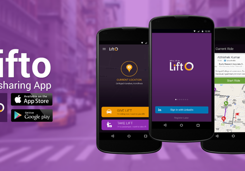 Mobile App Development Package Example: LiftO – Enabling Smart Commute
