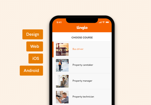 Web Development Package Example: Lingio