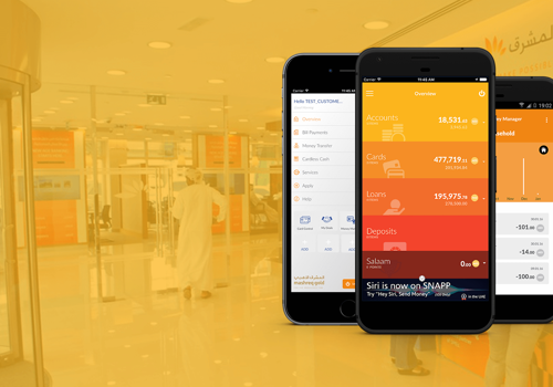 Mobile App Development Package Example: Mashreq UAE
