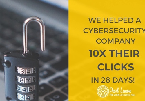 Search Engine Optimization Package Example: Cybersecurity SEO