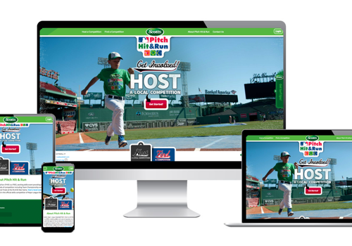 Custom Software Development Package Example: MLB Pitch Hit & Run - Registration System