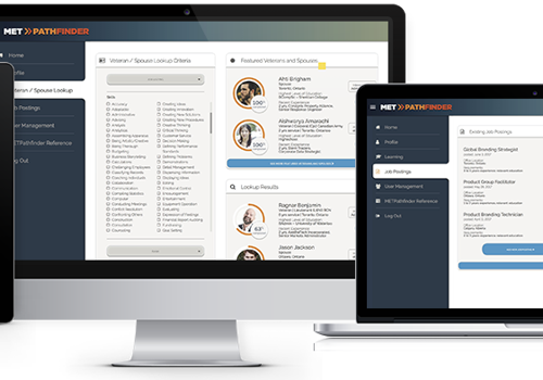 Web Development Package Example: MET PathFinder