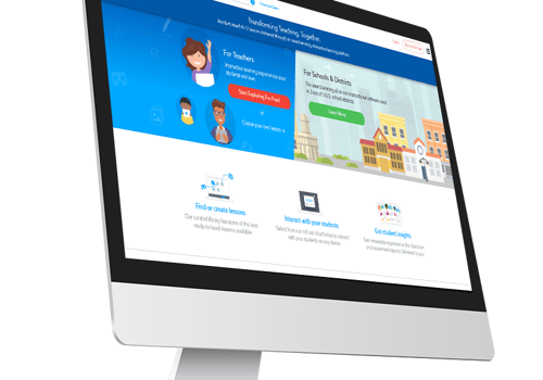 Web Development Package Example: Globally Connected Education Application