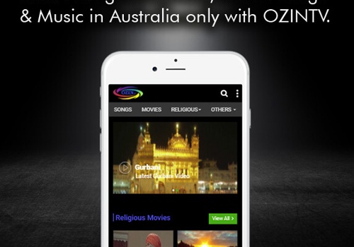 Mobile App Development Package Example: Ozintv App