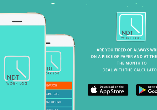 Mobile App Development Package Example: NDT Work Log