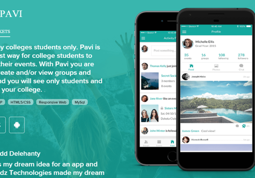 Mobile App Development Package Example: Pavi