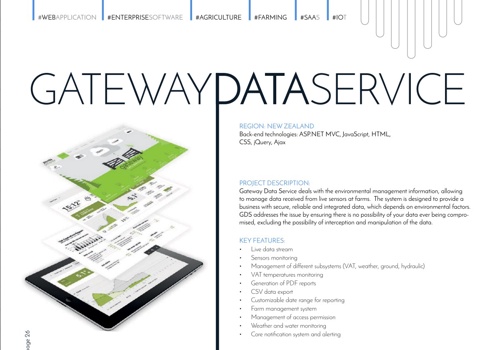 Custom Software Development Package Example: GATEWAY DATA SERVICE