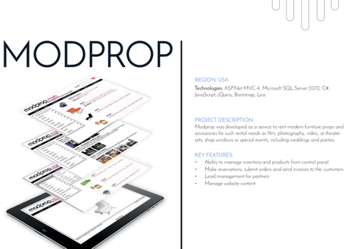 Custom Software Development Package Example: Modprop