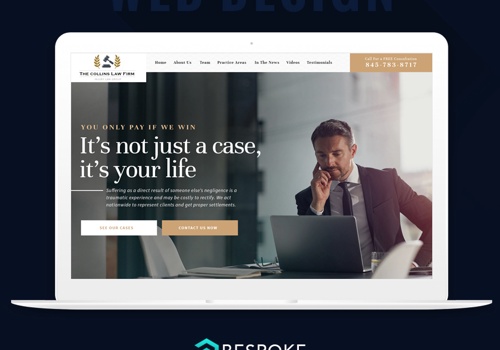 Web Design Package Example: Law Firm website
