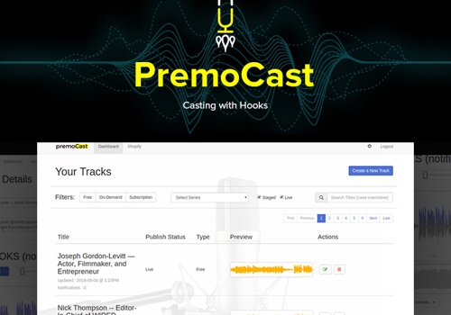 Mobile App Development Package Example: Premocast