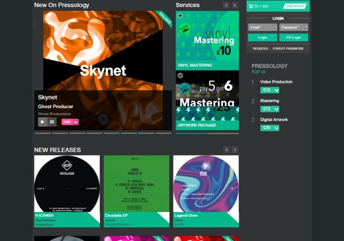 Web Development Package Example: Pressology