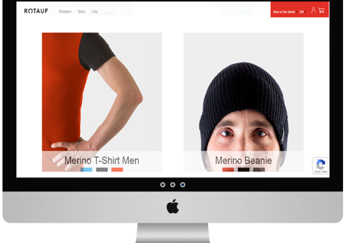 E-Commerce Development Package Example: Rotauf