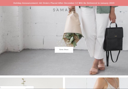 E-Commerce Development Package Example: Samara