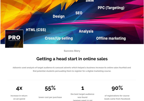 Market Research Package Example: Project with Promarketing - Education industry